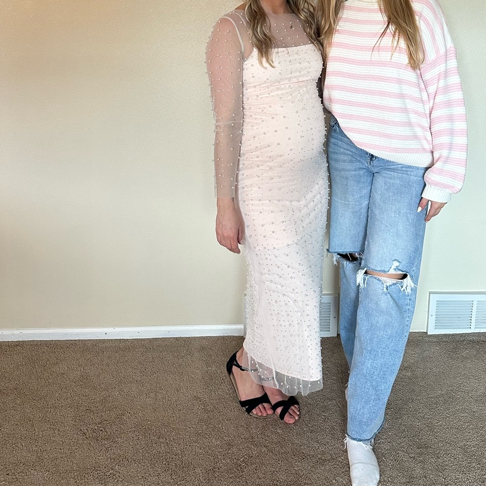 Baby shower dress combo